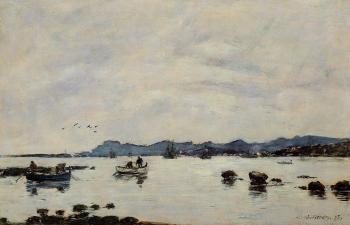 尤金 佈丹 Golfe-Juan, the Bay and the Mountains of Esterel 尤金 佈丹 Golfe-Juan, the Bay and the Mountains of Esterel
